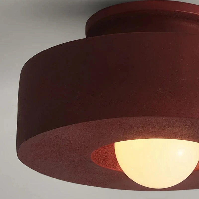 Cylindrisk Tromleform Loftlampe - Matte - LED Pære - Moderne - 30cm Ceiling Light Fixtures Danmarkmode.dk