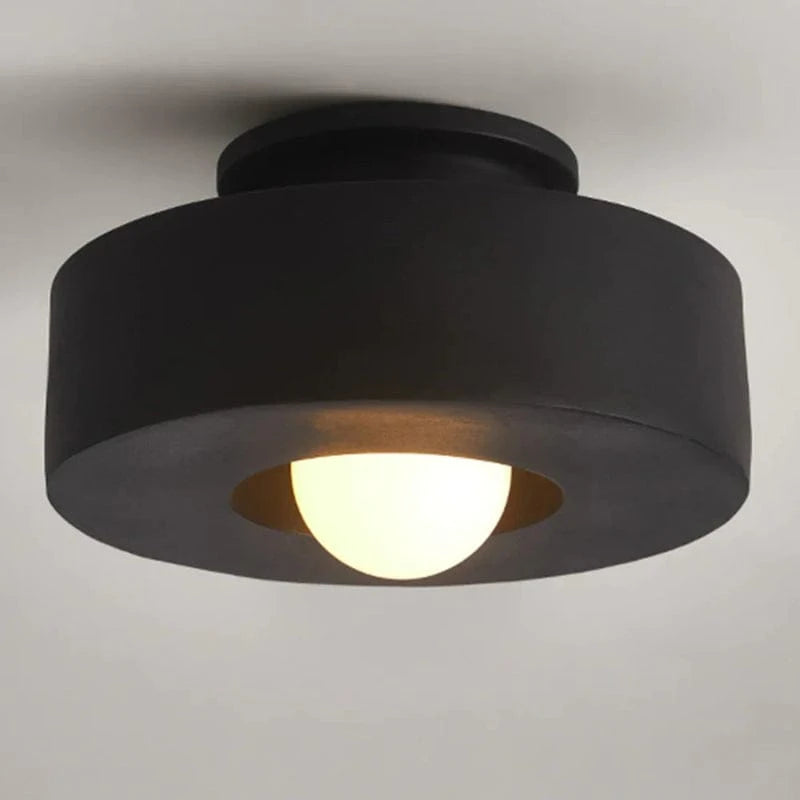 Cylindrisk Tromleform Loftlampe - Matte - LED Pære - Moderne - 30cm Ceiling Light Fixtures Danmarkmode.dk