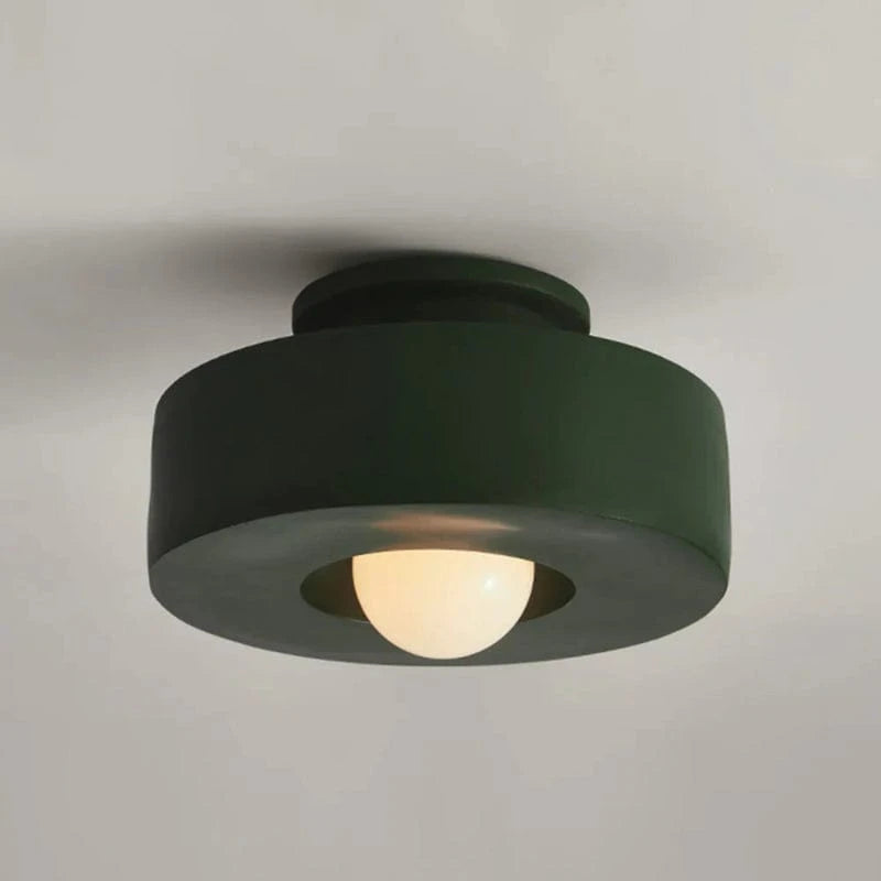 Cylindrisk Tromleform Loftlampe - Matte - LED Pære - Moderne - 30cm Ceiling Light Fixtures Danmarkmode.dk