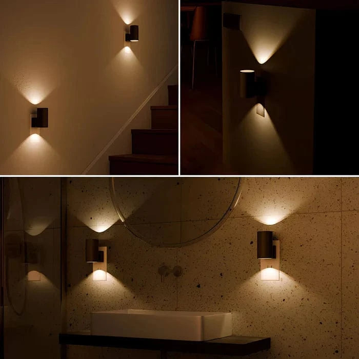 Dæmpbar Plug In Væglampe - EU PLUG - Bevægelsessensor - Natlys Wall Light Fixtures Danmarkmode.dk