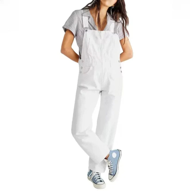 Denim Overalls Damen - Arbejdsbukser - Jumpsuit - Vintage Overalls Danmarkmode.dk