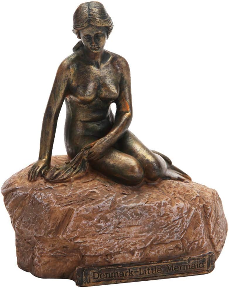 Denmark Little Mermaid Statue - Skulptur - Indretning - Bronze Sculptures & Statues Danmarkmode.dk