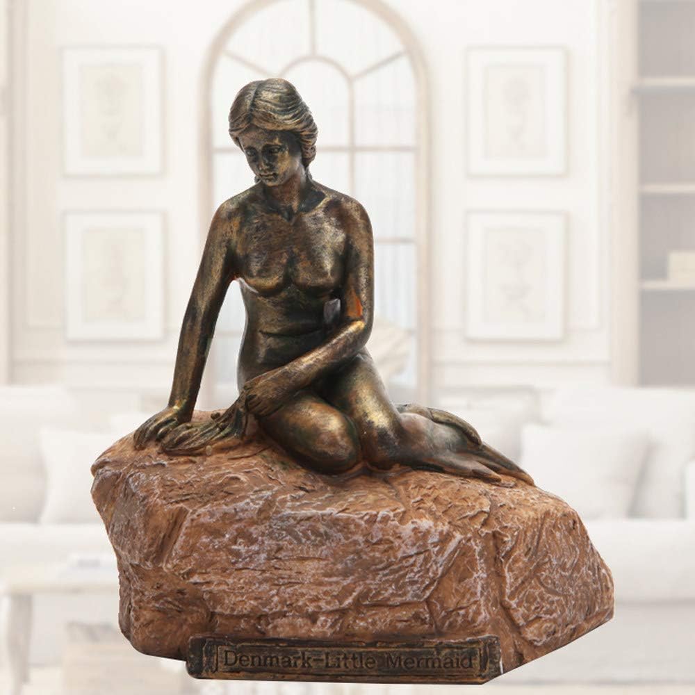 Denmark Little Mermaid Statue - Skulptur - Indretning - Bronze Sculptures & Statues Danmarkmode.dk