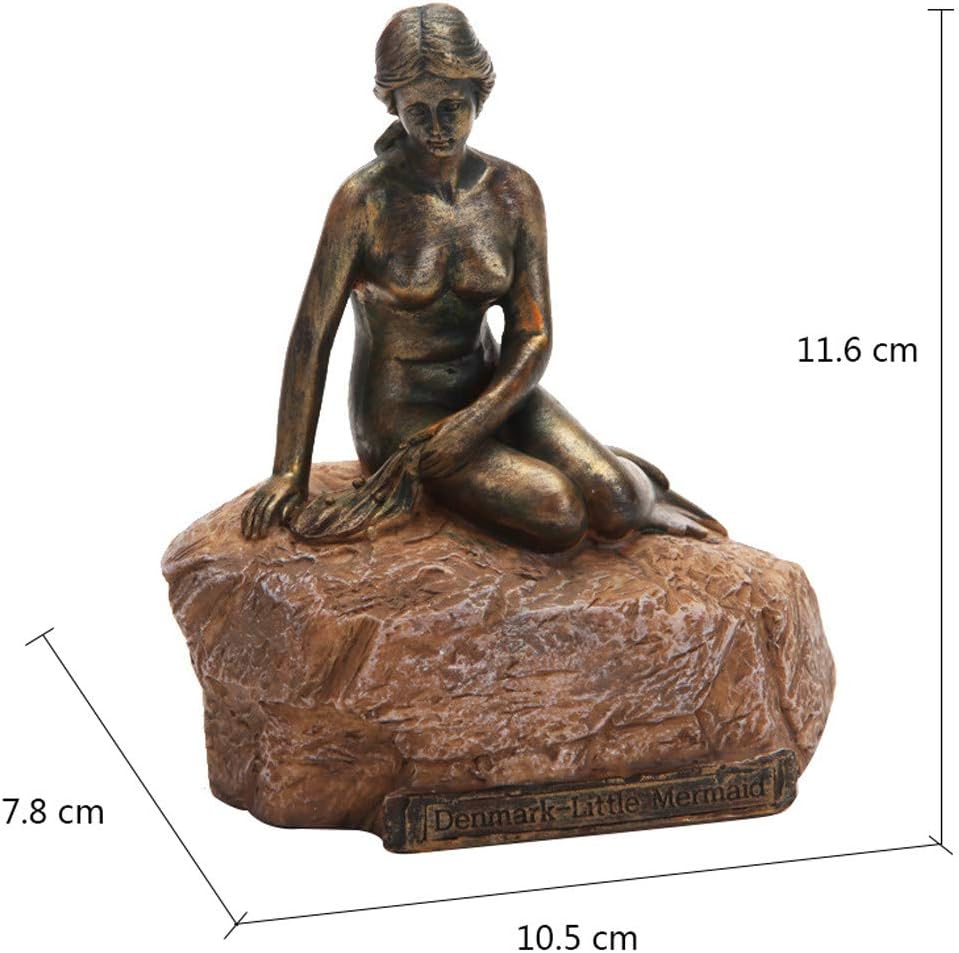 Denmark Little Mermaid Statue - Skulptur - Indretning - Bronze Sculptures & Statues Danmarkmode.dk