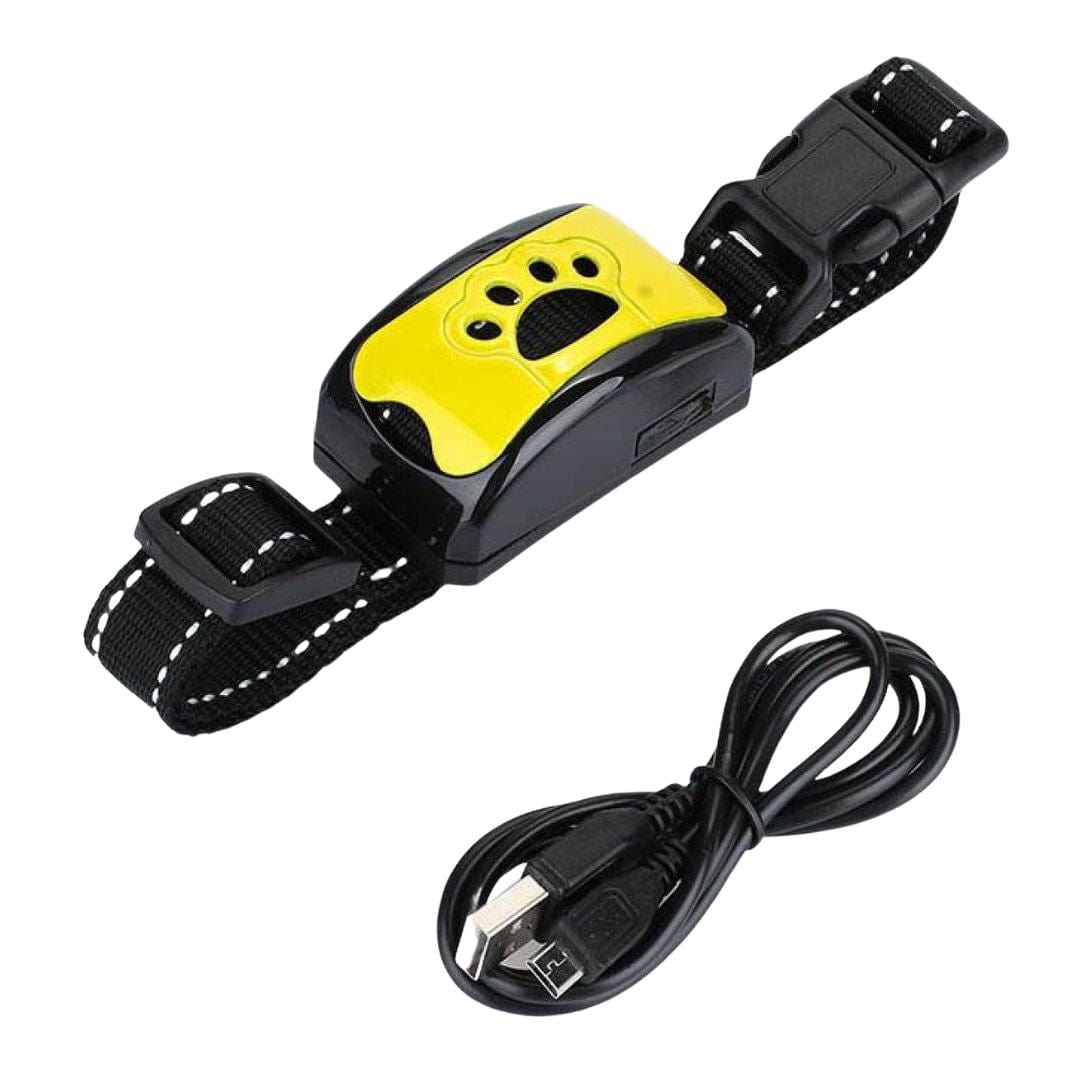 Dyrevenlig Anti-Gø Halsbånd - Justerbart, Reflekterende, Komfortabelt, Hundehalsbånd, Blå, Nylon, Unisex Pet Collar Danmarkmode.dk