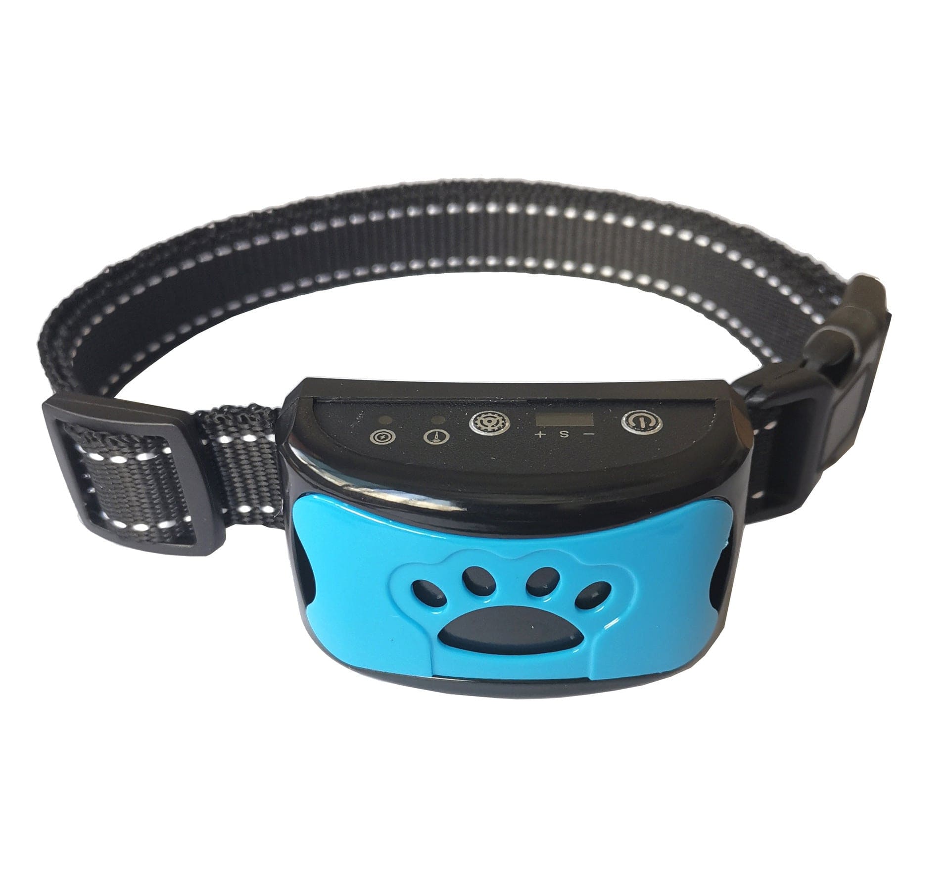 Dyrevenlig Anti-Gø Halsbånd - Justerbart, Reflekterende, Komfortabelt, Hundehalsbånd, Blå, Nylon, Unisex Pet Collar Danmarkmode.dk