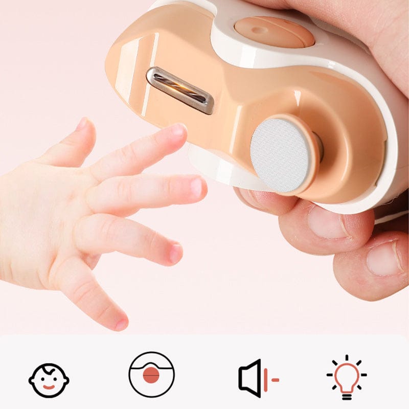 Elektrisk Negleklipper 2-i-1 | Polerende Neglepleje | Professionel, Effektiv, Kvalitets Design til Kvinder Nail Clippers Danmarkmode.dk