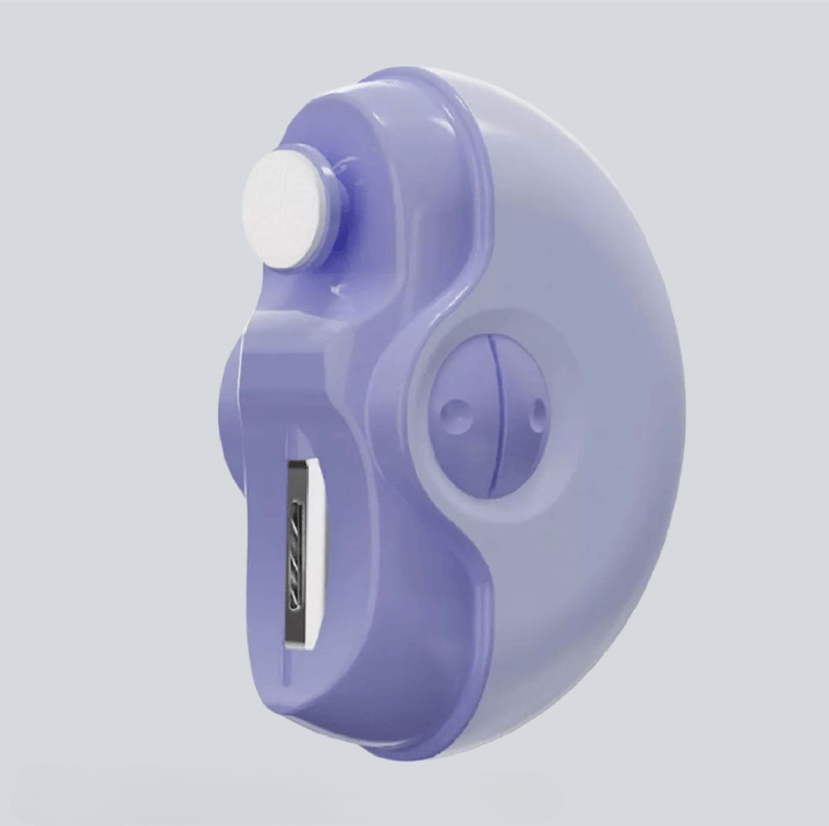Elektrisk Negleklipper 2-i-1 | Polerende Neglepleje | Professionel, Effektiv, Kvalitets Design til Kvinder Nail Clippers Danmarkmode.dk