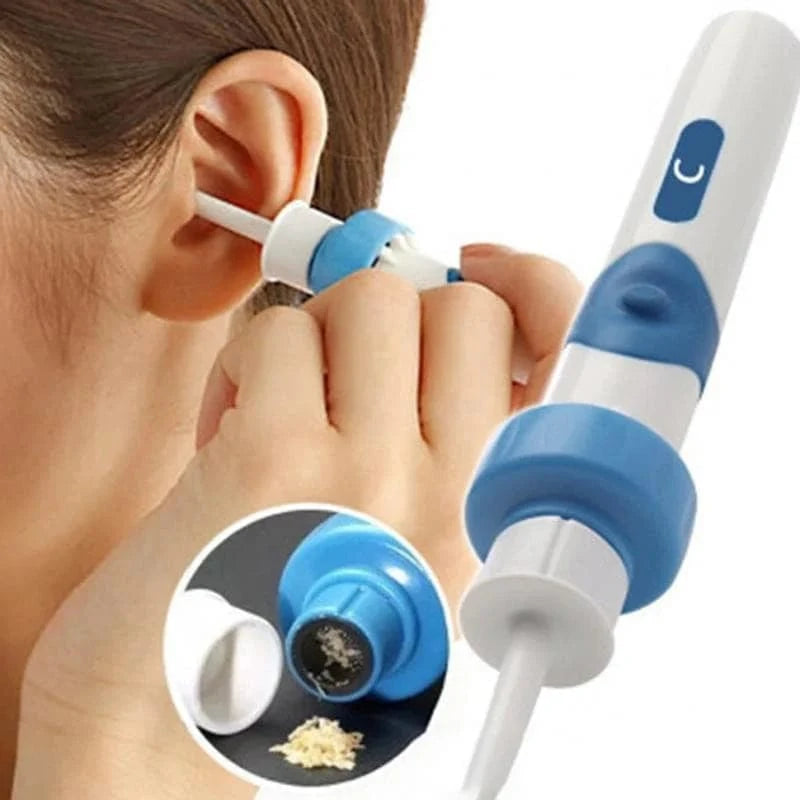 Elektrisk Ørevoks Fjerner - Bærbar - Ørerenser - Vakuum Ear Wax Removal Danmarkmode.dk