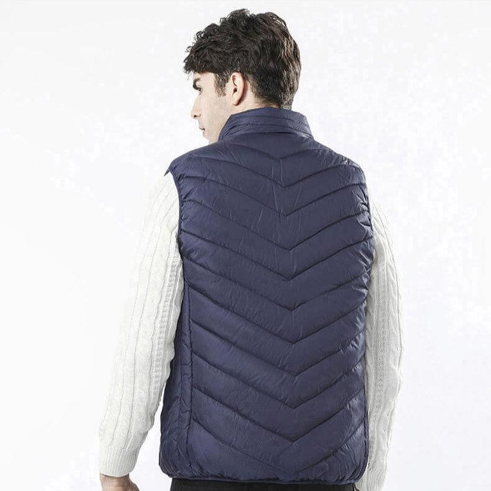 Elektrisk Quiltet Jakke - Dame & Herre Varmevest - Termojakke Coats & Jackets Danmarkmode.dk