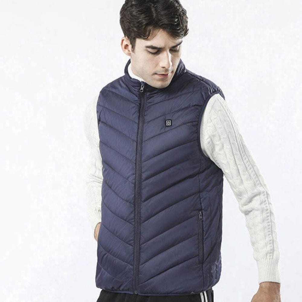 Elektrisk Quiltet Jakke - Dame & Herre Varmevest - Termojakke Coats & Jackets Danmarkmode.dk