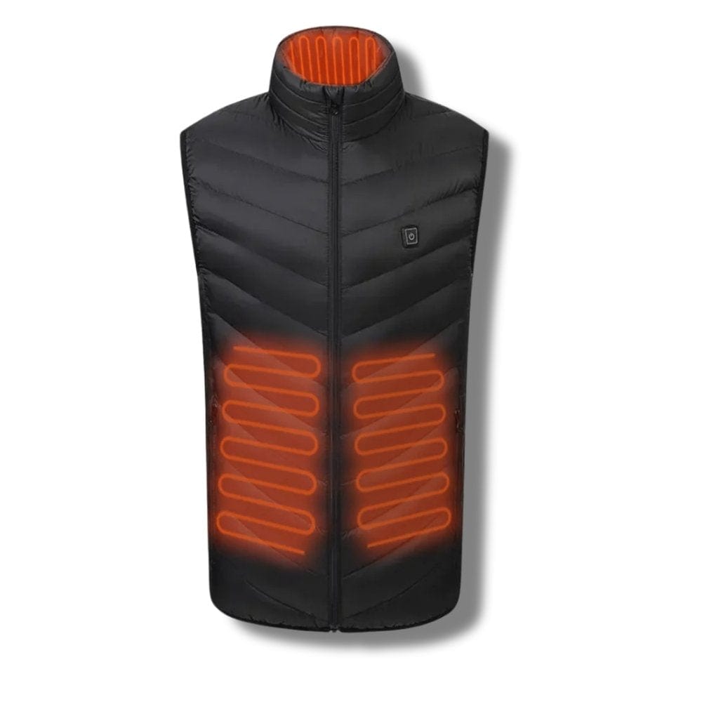 Elektrisk Quiltet Jakke - Dame & Herre Varmevest - Termojakke Coats & Jackets Danmarkmode.dk