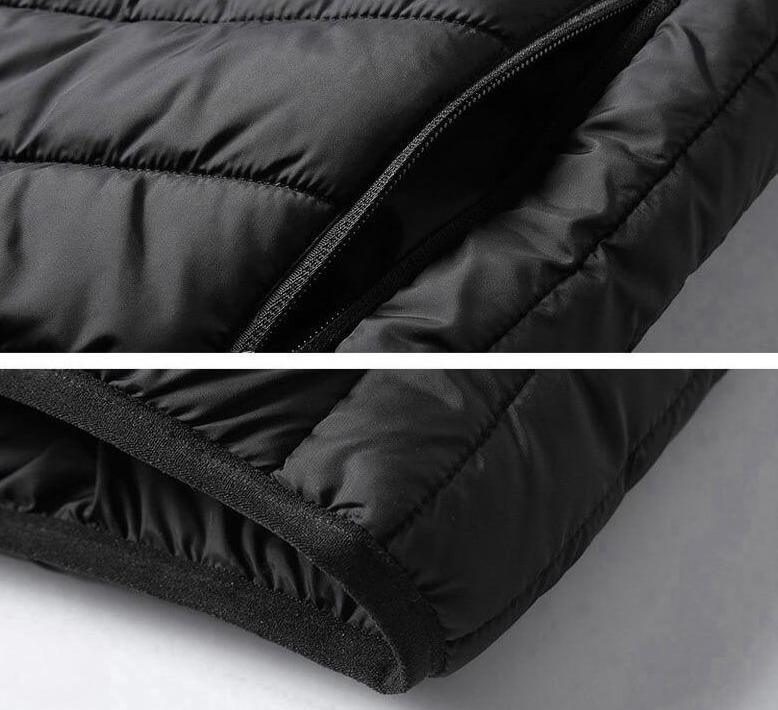 Elektrisk Quiltet Jakke - Dame & Herre Varmevest - Termojakke Coats & Jackets Danmarkmode.dk