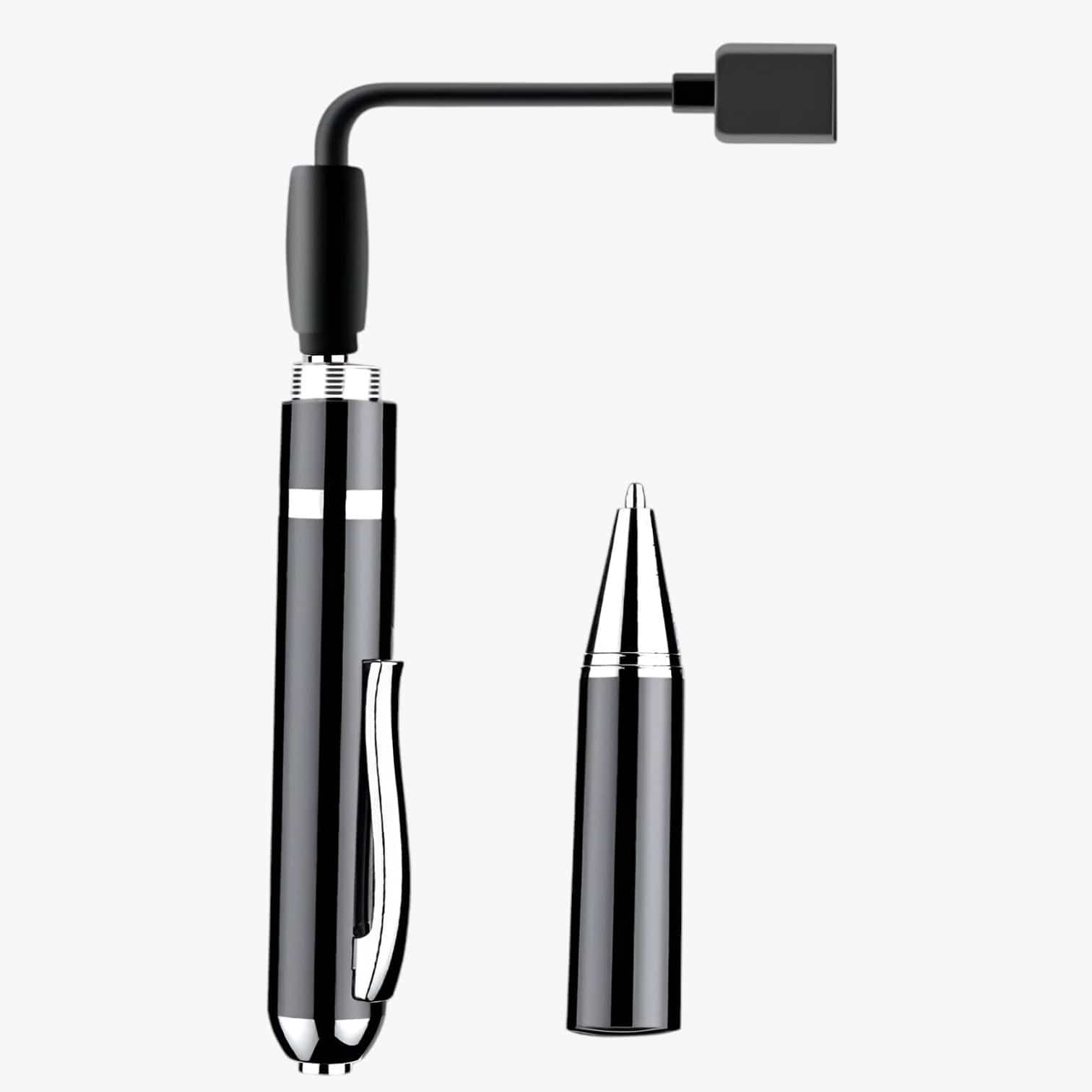 Ergonomisk Metal Kuglepen - Luksus Skriveværktøj med Holdbar Design Office Supplies > Writing Supplies > Pens Danmarkmode.dk