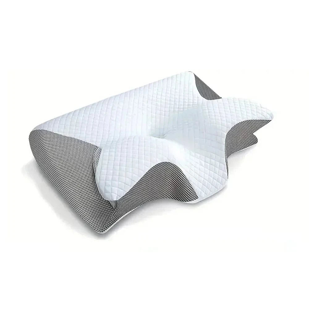 Ergonomisk Pude I Memory Foam – 2-i-1 Design – Mod Nakkesmerter & Bedre Søvn Pillows Danmarkmode