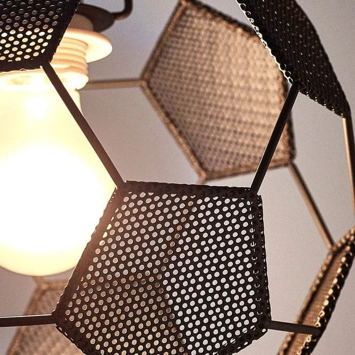Fodbold Skærm Pendellampe - Metal - Sports - 40 cm Ceiling Light Fixtures Danmarkmode.dk