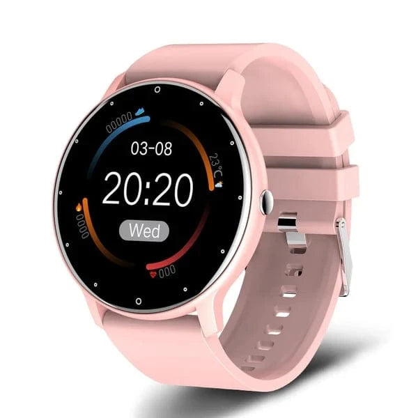 Fuld Touchskærm Smart Ur til Mænd - Vandtæt - Fitness Tracker - Android og IOS Smart Watch Danmarkmode.dk