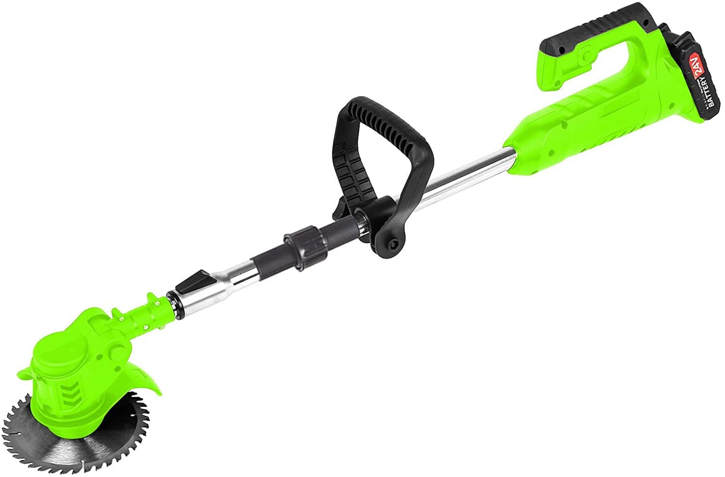 GeartTech – Batteridrevet græstrimmer – 24V 3,0Ah – Justerbar 92–122 cm Hjem & Have > Have > Havemaskiner > Græstrimmer Danmarkmode