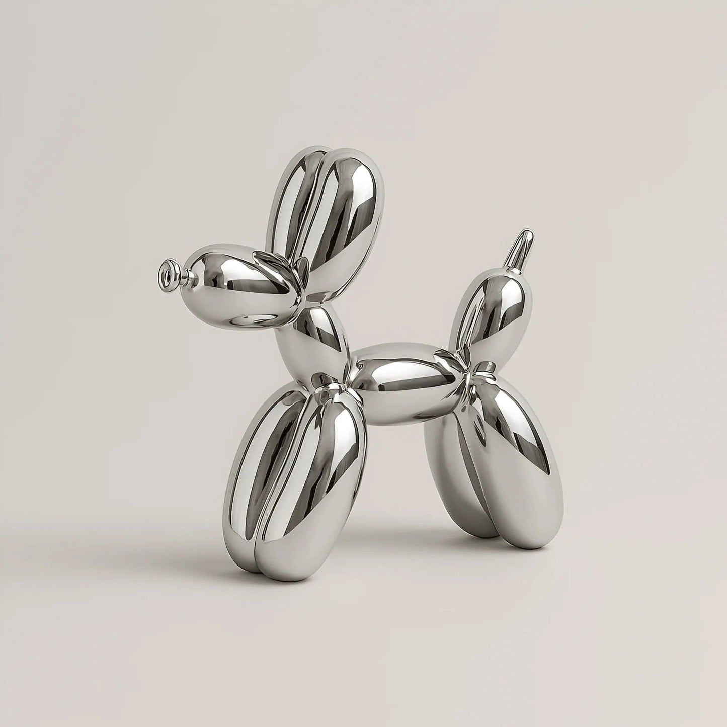 Glansfuld Ballonhund Skulptur - Ornament - Boligindretning - Keramik Sculpture Statue Danmarkmode.dk