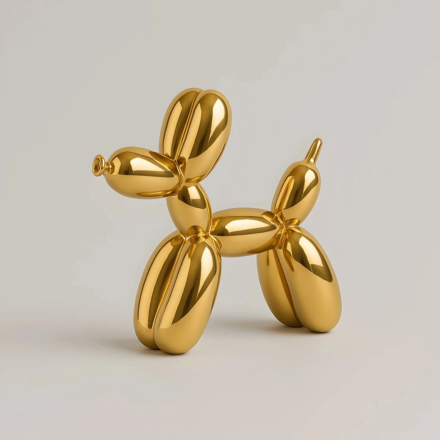 Glansfuld Ballonhund Skulptur - Ornament - Boligindretning - Keramik Sculpture Statue Danmarkmode.dk
