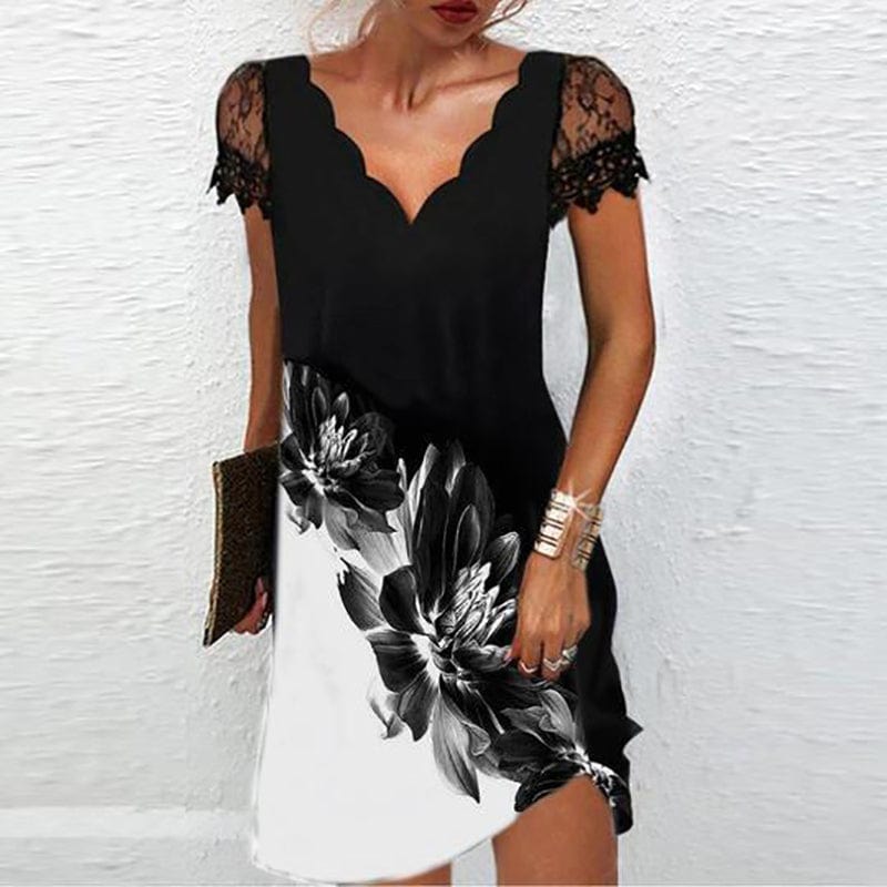 GlitterEve Glamourøs Sommer Glitterfestkjole | Elegant, Kort, Rødt, Kvinde | Perfekt til Fest & Bryllup Mini Dress Danmarkmode.dk