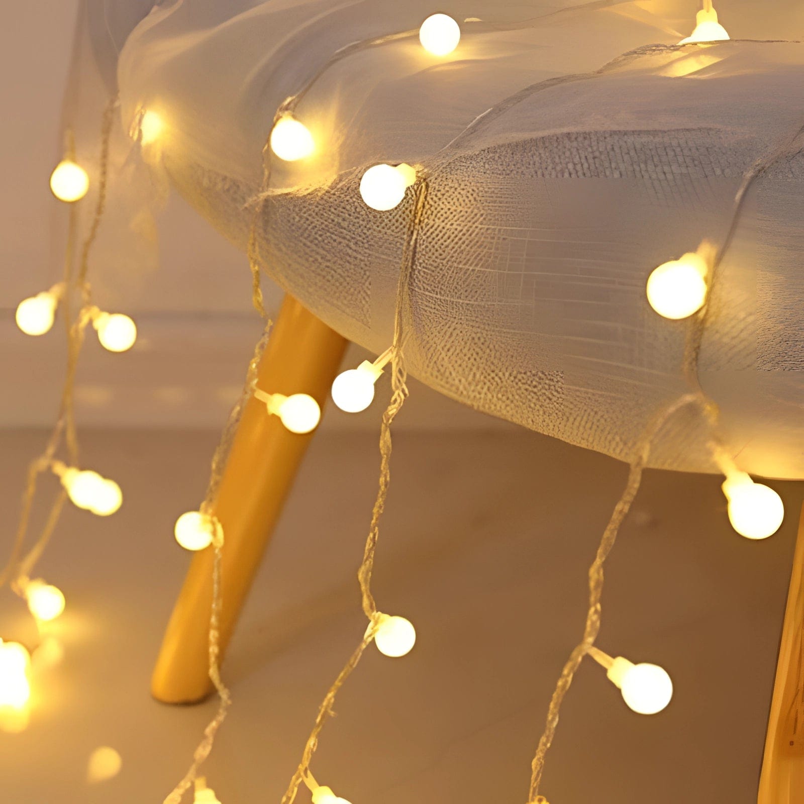 GlowFairy LED Lyskæder - Varmhvide, Indendørs & Udendørs String Lights Danmarkmode.dk