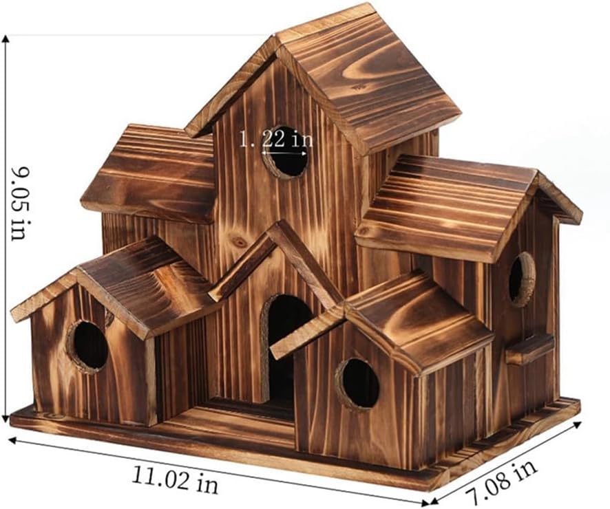 Hængende Træ Fuglehus - Have - Baghave - Udendørs Birdhouses Danmarkmode.dk