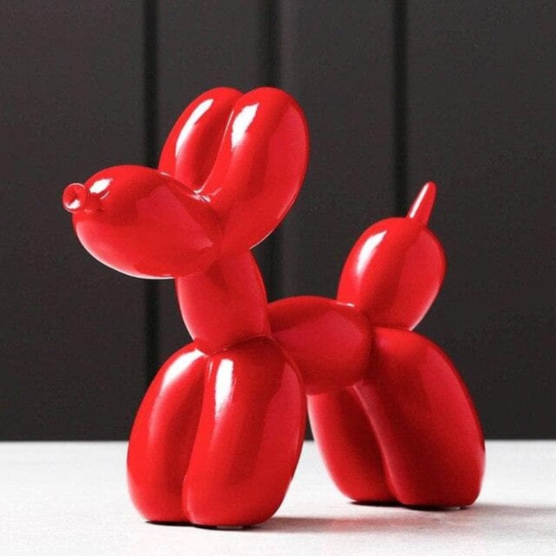 Håndlavet Ballonhund Skulptur - Resin - Dyrefigurer - Boligindretning - Ornamenter Sculptures & Statues Danmarkmode.dk