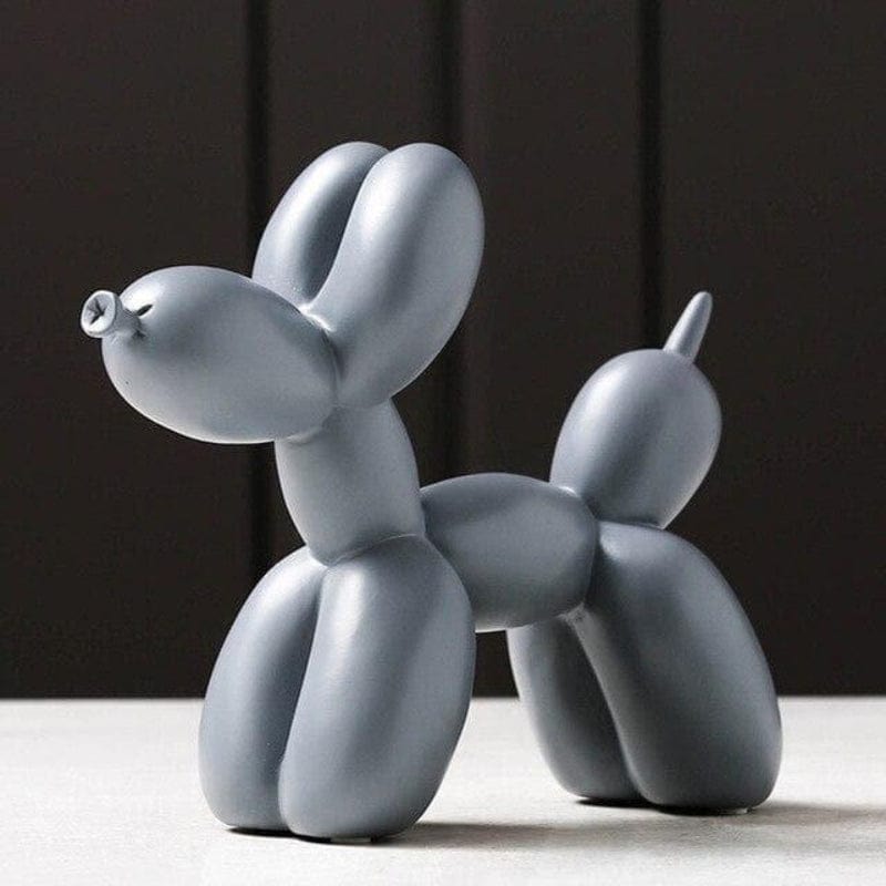Håndlavet Ballonhund Skulptur - Resin - Dyrefigurer - Boligindretning - Ornamenter Sculptures & Statues Danmarkmode.dk