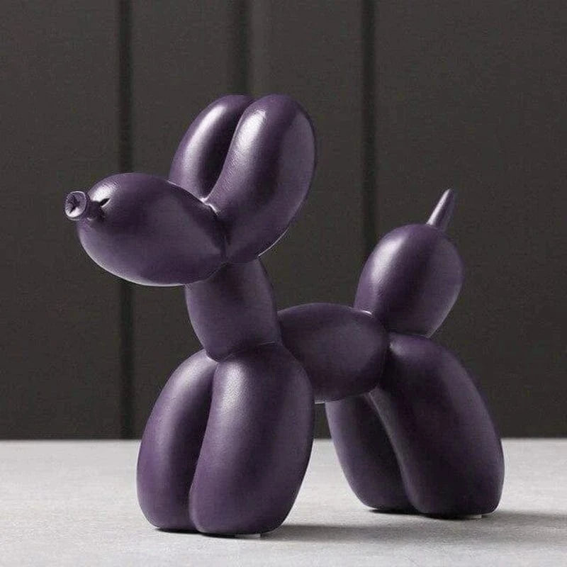 Håndlavet Ballonhund Skulptur - Resin - Dyrefigurer - Boligindretning - Ornamenter Sculptures & Statues Danmarkmode.dk