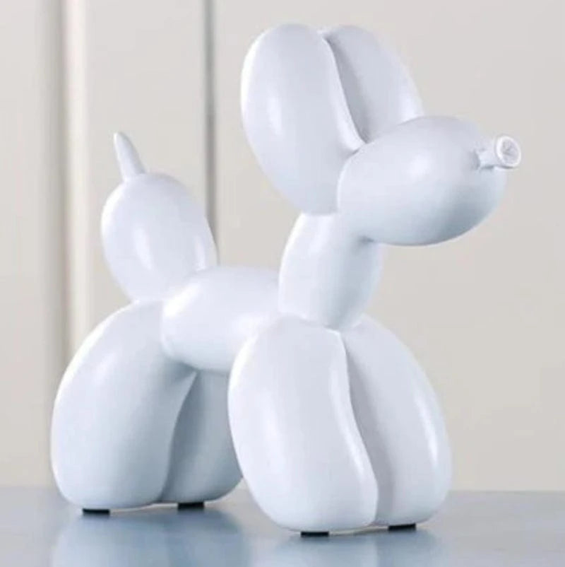 Håndlavet Ballonhund Skulptur - Resin - Dyrefigurer - Boligindretning - Ornamenter Sculptures & Statues Danmarkmode.dk
