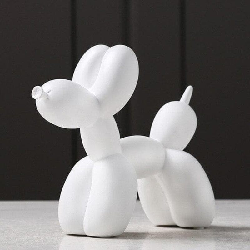 Håndlavet Ballonhund Skulptur - Resin - Dyrefigurer - Boligindretning - Ornamenter Sculptures & Statues Danmarkmode.dk