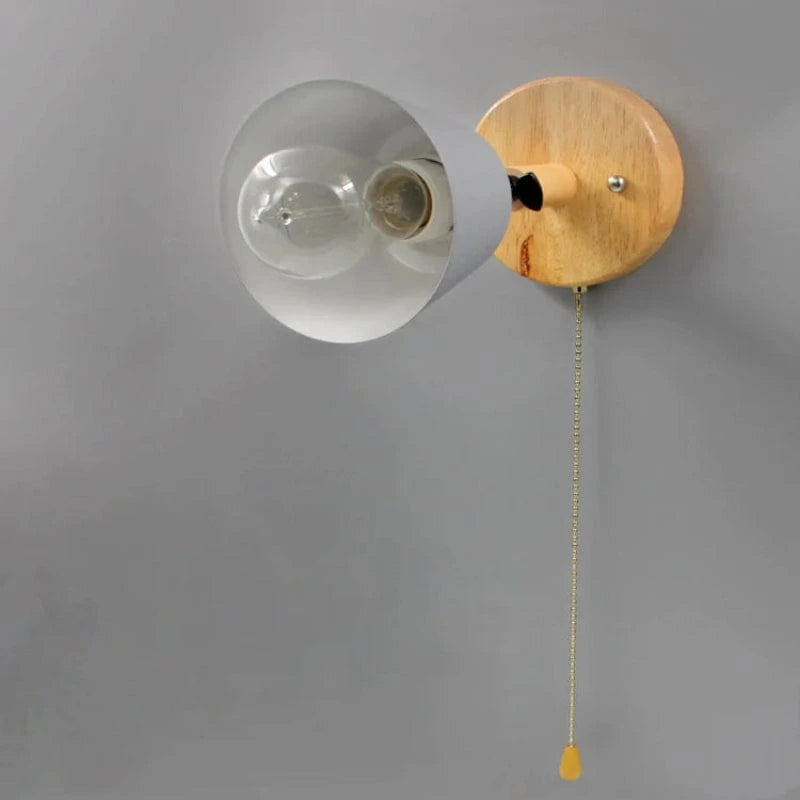 Hårdt Forbundet Macaron Væglampe mit Trækkæde - Justerbar - Jern - Led Pære Wall Light Fixtures Danmarkmode.dk