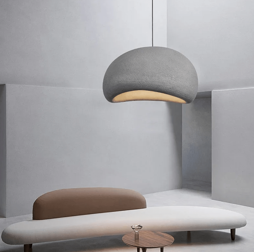 Harmonie Wabi-Sabi Lampe - Naturlig Design, Rå Metal, Økologisk, Elegant, Unisex, Håndlavet, Indretning, Belysning, Moderne, Skandinavisk Danmarkmode
