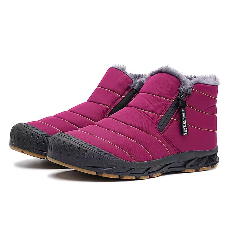 Høj Sko Pelsfor - Vandtæt Støvle - Mænd Og Kvinder - Lynlås Orthopedic shoes Danmarkmode.dk