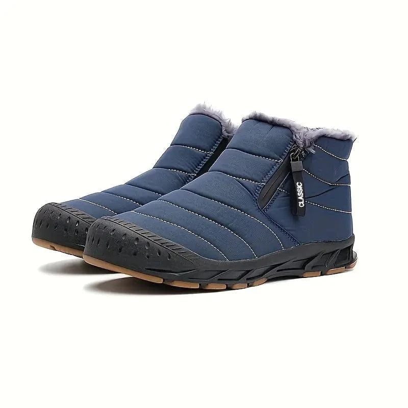 Høj Sko Pelsfor - Vandtæt Støvle - Mænd Og Kvinder - Lynlås Orthopedic shoes Danmarkmode.dk