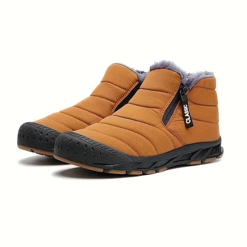Høj Sko Pelsfor - Vandtæt Støvle - Mænd Og Kvinder - Lynlås Orthopedic shoes Danmarkmode.dk