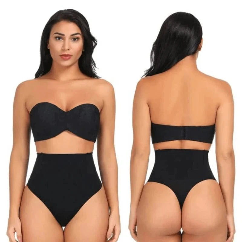 Høj Talje Thong Formende Trusser Dame - Sømløs - Shapewear Shapewear Danmarkmode.dk