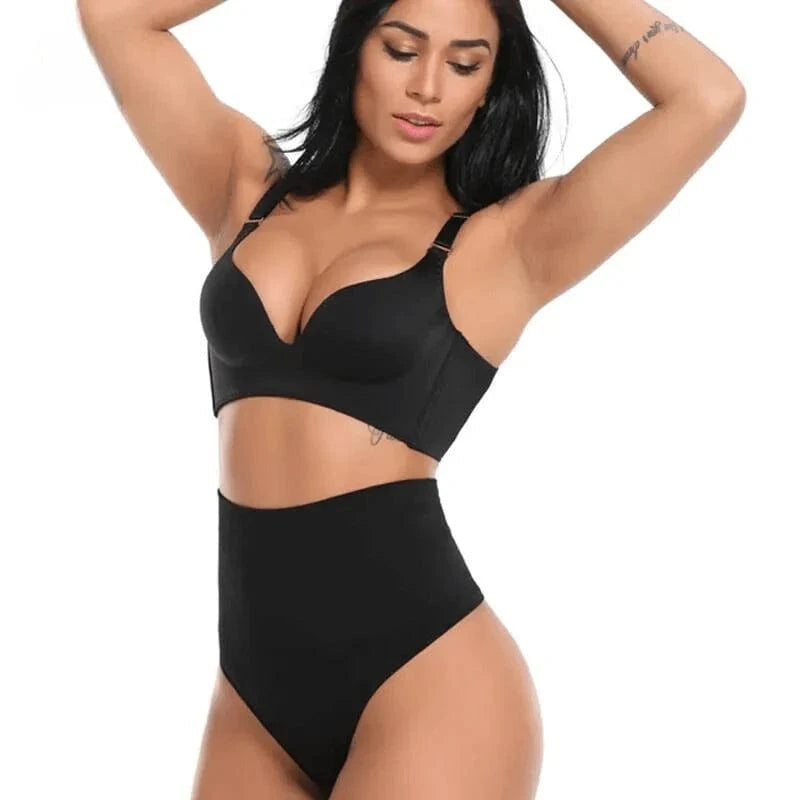 Høj Talje Thong Formende Trusser Dame - Sømløs - Shapewear Shapewear Danmarkmode.dk