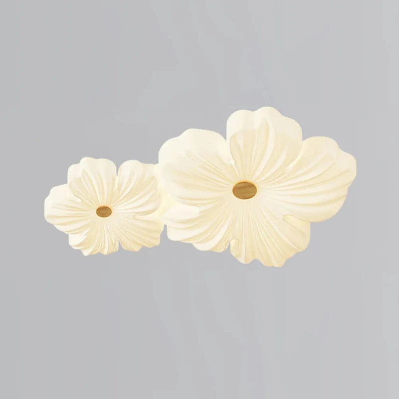 Hvid Blomst Akryl Lampeskærm Loftlampe - Indendørs - Værelsesindretning - LED Ceiling Light Fixtures Danmarkmode.dk