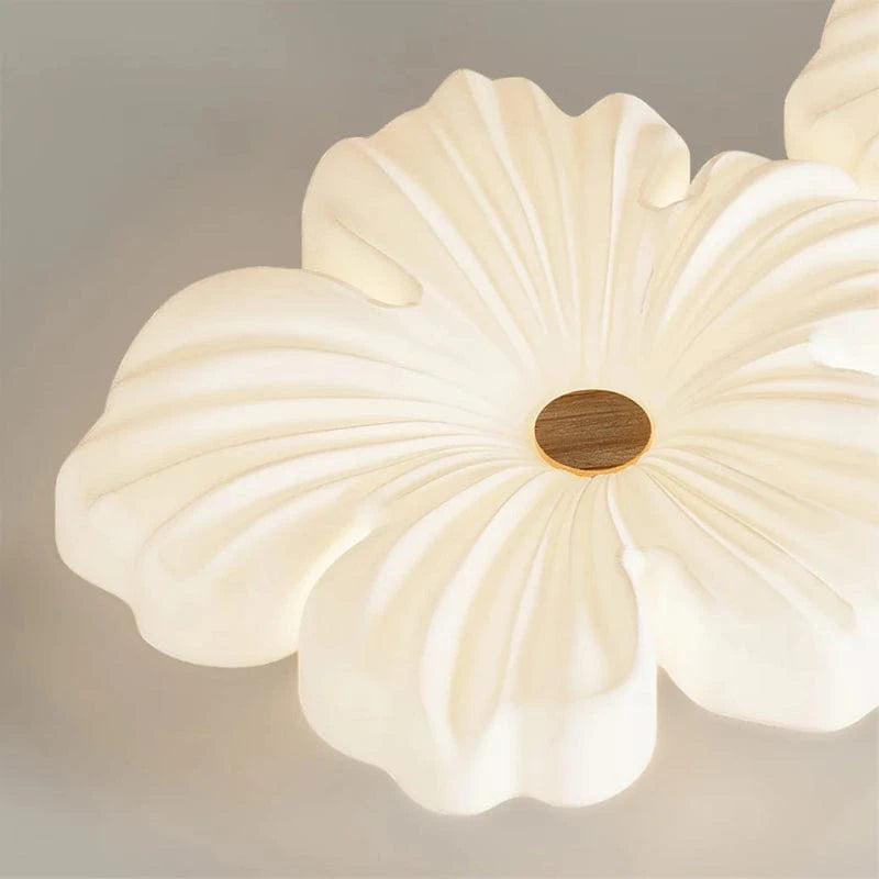 Hvid Blomst Akryl Lampeskærm Loftlampe - Indendørs - Værelsesindretning - LED Ceiling Light Fixtures Danmarkmode.dk