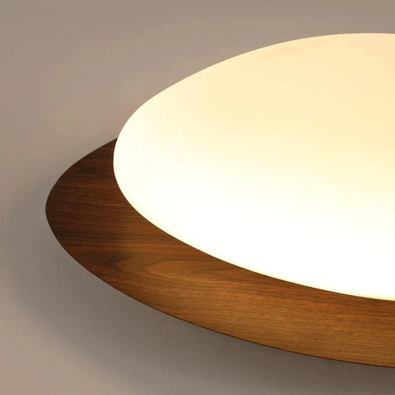 Hvide Skyer Brosten Træ Loftslampe - LED Lys - Minimalistisk - Akryl Ceiling Light Fixtures Danmarkmode.dk