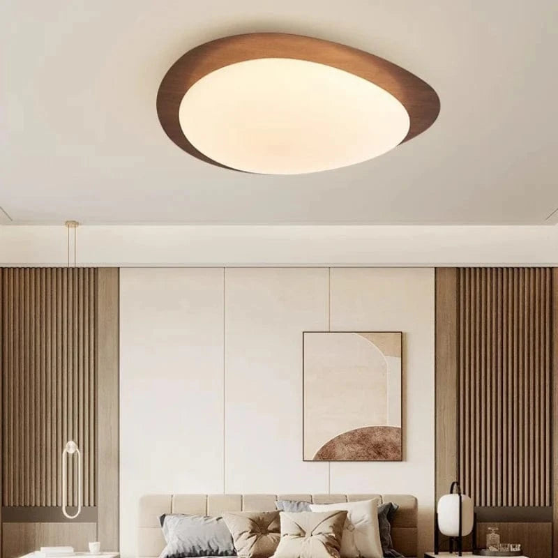 Hvide Skyer Brosten Træ Loftslampe - LED Lys - Minimalistisk - Akryl Ceiling Light Fixtures Danmarkmode.dk