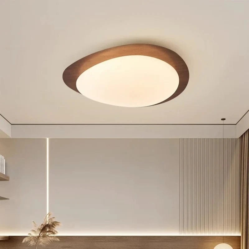 Hvide Skyer Brosten Træ Loftslampe - LED Lys - Minimalistisk - Akryl Ceiling Light Fixtures Danmarkmode.dk
