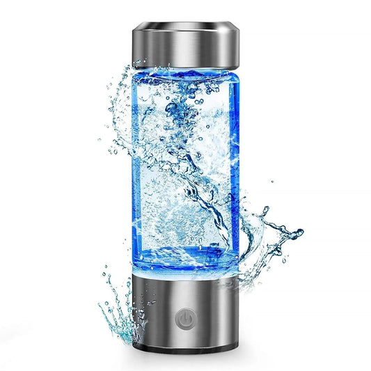 Hydrogen Water Bottle - miljøvenlig, genanvendelig, BPA-fri, slankt design, 500 ml, ideel til alle aldre, rejsevenlig Water Bottle Danmarkmode.dk