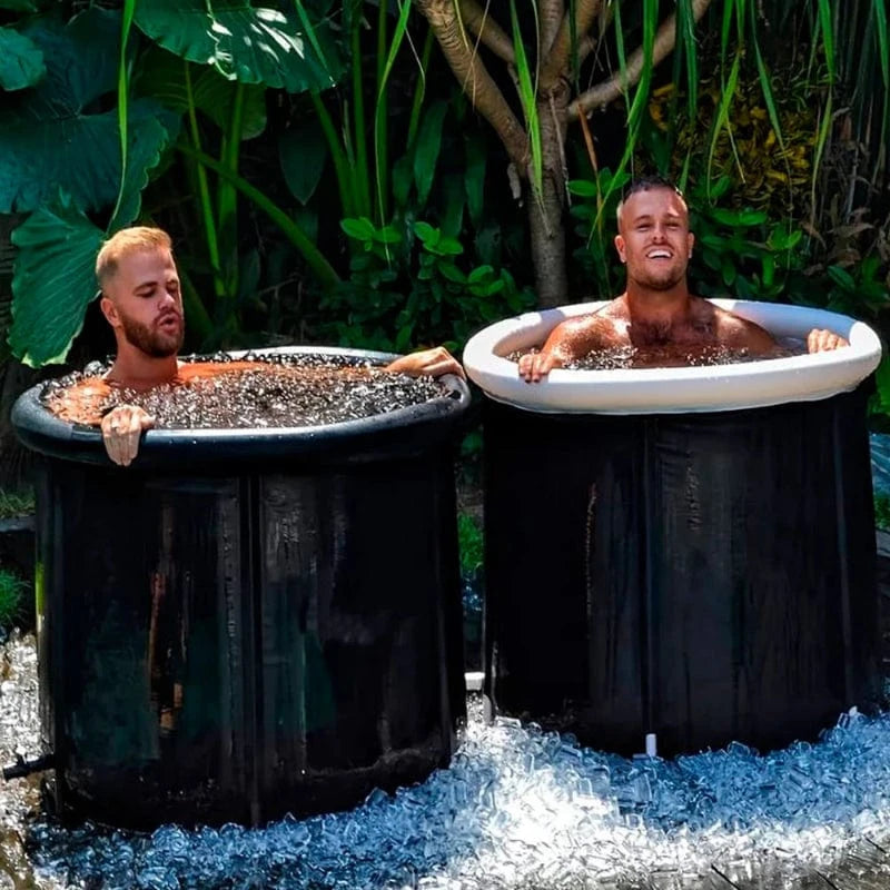 Isbad Kar med Termolåg - Genopretning - PVC - 350 liter - 80 cm Ice Bath Danmarkmode.dk