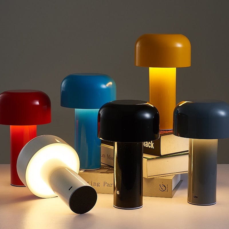 Italiensk Bordlampe Uden Ledning | Svampelampe Table Lamps Danmarkmode.dk