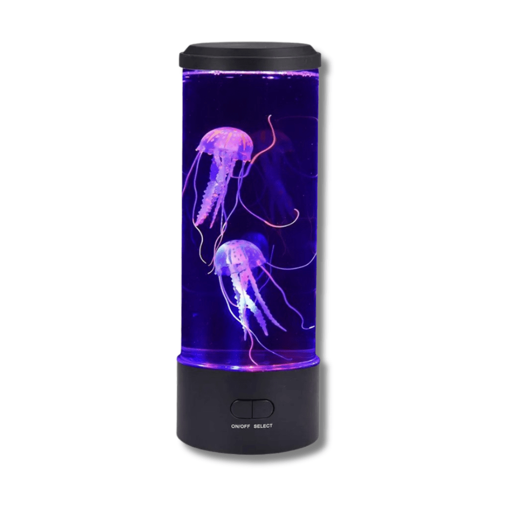 Jellyfish Night Lamp - Børne Lampe Med Vandmænd - LED-Lampe I 5 Farver Table Lamp Danmarkmode.dk