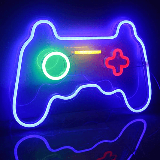 Joystick Neon LED Væglampe Wall Lights Danmarkmode.dk