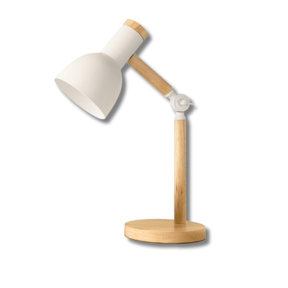 Justerbar Sengelampe I Træ - Led Læselampe - Skrivebordslampe Lamps Danmarkmode.dk